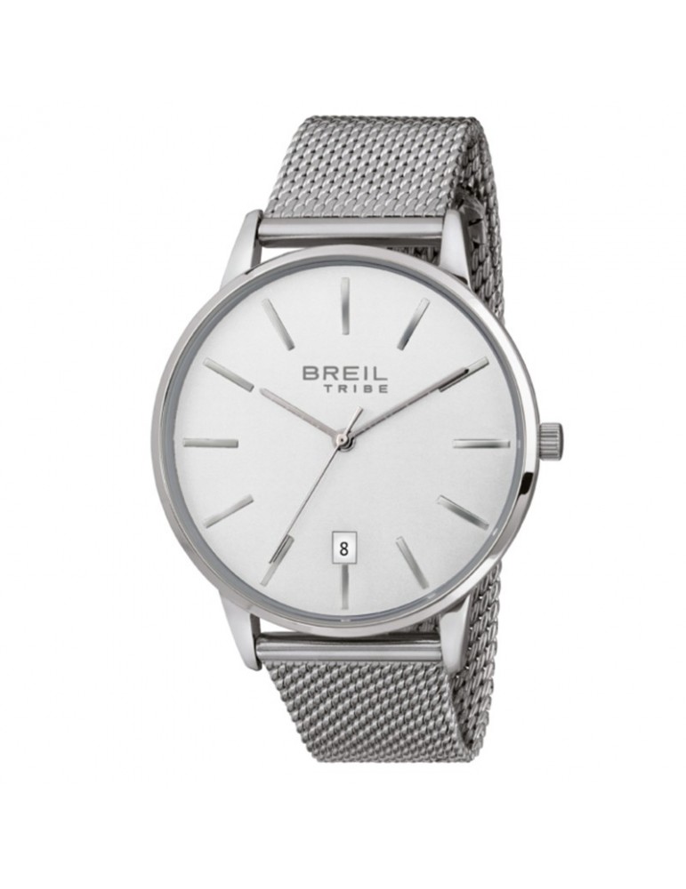 Breil Man's Watch - Avery White 41mm Only Time 3H - 0