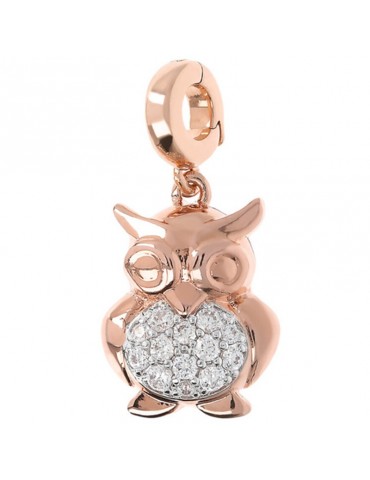 Bronzallure Charm - Altissima - Owl - Cubic Zirconia - WSBZ01891.OWL