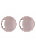 Bronzallure Earrings - Purity - Rosè - Round Button - WSBZ00610.R