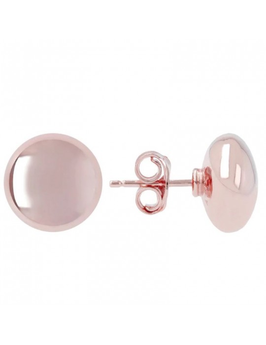 Orecchini Bronzallure - Purezza - Rosè - Tondi a Bottone - WSBZ00610.R