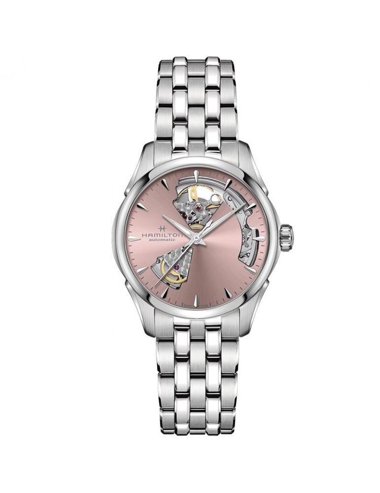 Hamilton Ladies Watch - Jazzmaster Open Heart Automatic 36mm Pink - 0