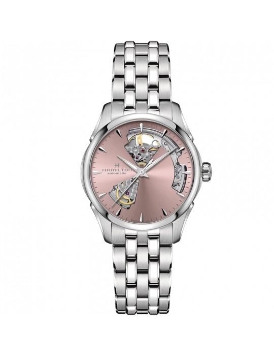 Hamilton Ladies Watch - Jazzmaster Open Heart Automatic 36mm Pink - 0