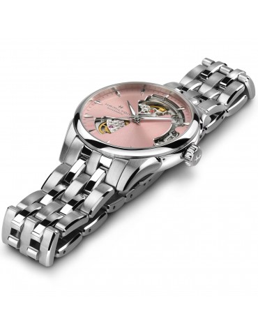 Hamilton Ladies Watch - Jazzmaster Open Heart Automatic 36mm Pink - 0 2