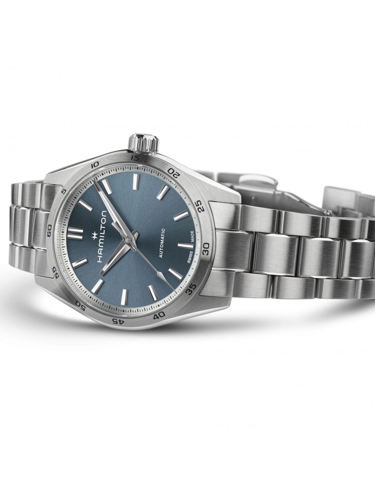 Orologio Hamilton Donna - Jazzmaster Performer Automatico 34mm Blu - H36105140