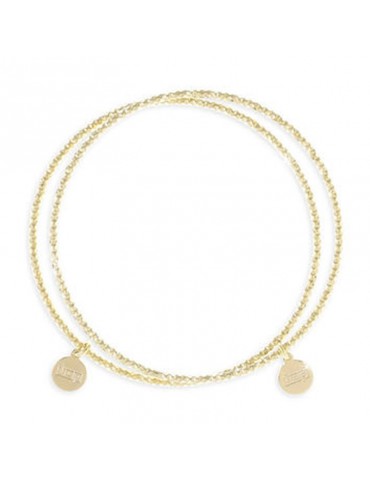 Unoaerre Woman's Bracelet - Rigid Yellow Bronze Circle - 0