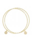 Unoaerre Woman's Bracelet - Rigid Yellow Bronze Circle - 0