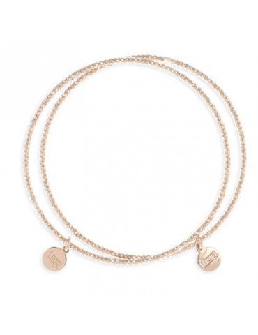 Bracciale Unoaerre Donna - Rigido in Bronzo Rosa a Cerchio - 0