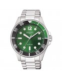 Orologio Vagary - Aqua39 - Tempo e Data - Silver-41mm-Verde-VD5-112-41