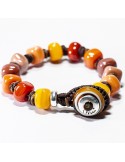 Moi Bracelet - Zabana - Murano Glass - Red - Yellow - ZABANA