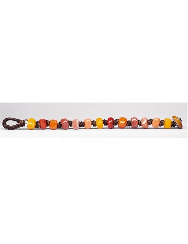 Bracciale Moi - Zabana - Vetro di Murano - Rosso - Giallo - ZABANA 2