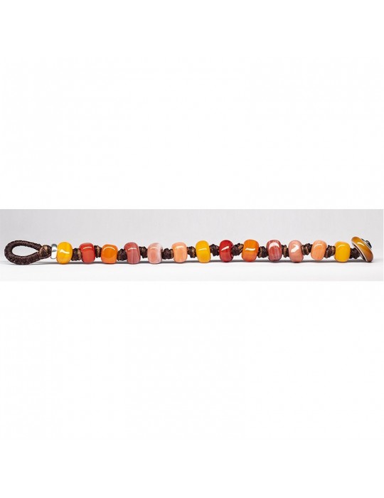 Bracciale Moi - Zabana - Vetro di Murano - Rosso - Giallo - ZABANA