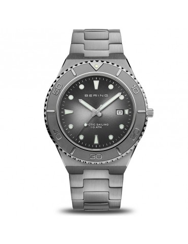 Orologio Bering - Arctic Sailing - Tempo e Data -Grigio-40 mm-18940777