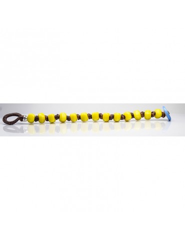 Bracciale Moi - Galbus - Artigianale - Vetro di Murano - Giallo 2