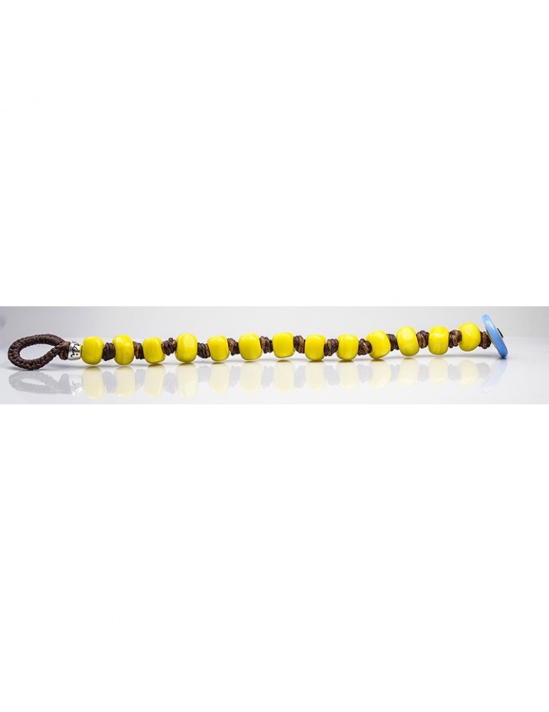 Moi bracelet - Galbus - Handmade - Murano glass - Yellow
