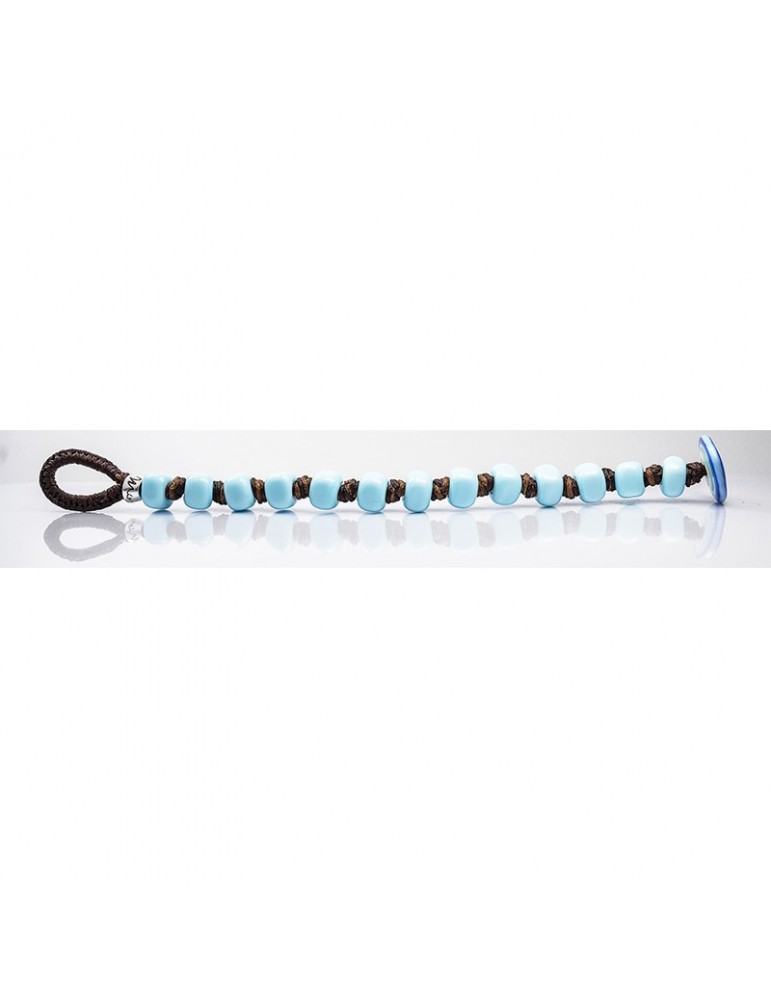 Bracciale Moi - Opal - Artigianale - Vetro di Murano - Celeste