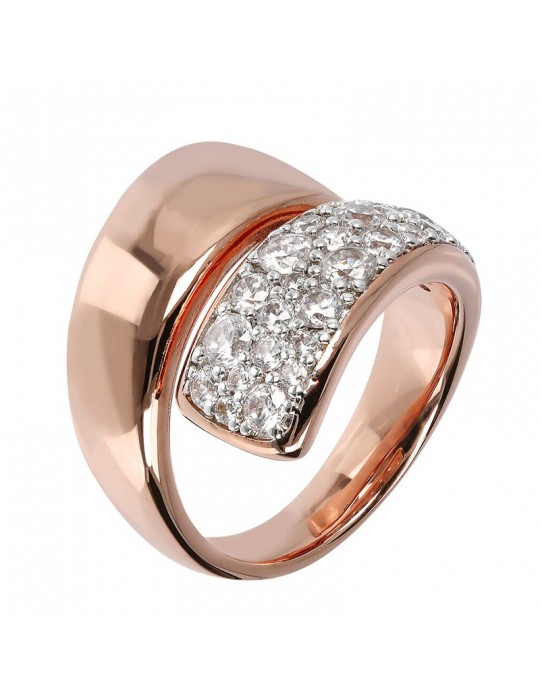 Anello Bronzallure - Altissima - Cubic Zirconia Bianchi - WSBZ01429.W