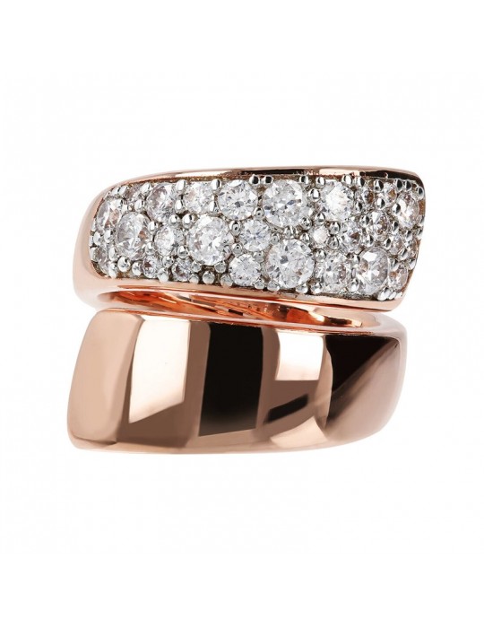 Anello Bronzallure - Altissima - Cubic Zirconia Bianchi - WSBZ01429.W