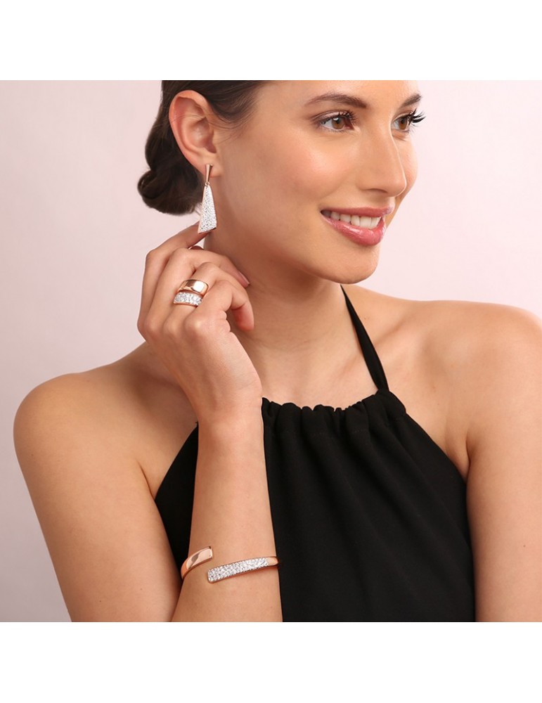 Anello Bronzallure - Altissima - Cubic Zirconia Bianchi - WSBZ01429.W