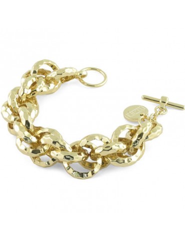 Bracciale Unoaerre - in Bronzo Giallo 21 cm Catena Rol - 0