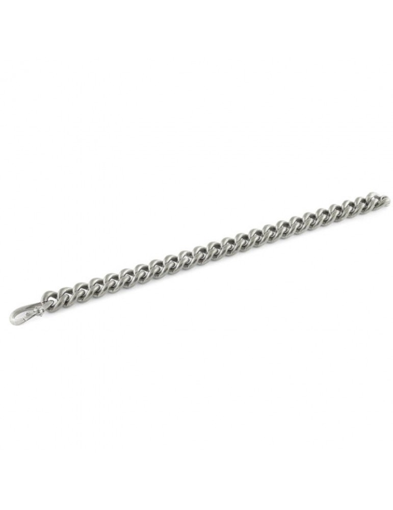 Bracciale Unoaerre Donna - in Bronzo Bianco Catena Grumetta 20 cm - 0
