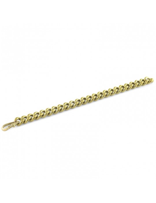 Unoaerre Woman's Bracelet - in Yellow Bronze Groumette Chain 20 cm - 0