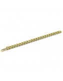 Unoaerre Woman's Bracelet - in Yellow Bronze Groumette Chain 20 cm - 0