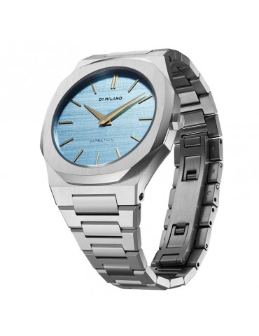 D1 Milano Ladies Watch - Ultra Thin Dusk 34mm Light Blue - 0 2