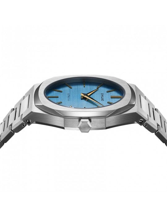 D1 Milano Ladies Watch - Ultra Thin Dusk 34mm Light Blue - 0