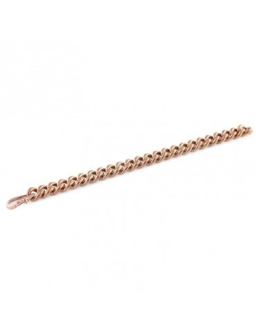 Bracciale Unoaerre Donna - in Bronzo Rosa Catena Grumetta 20 cm - 0