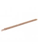 Unoaerre Woman's Bracelet - in Rose Bronze Groumette Chain 20 cm - 0