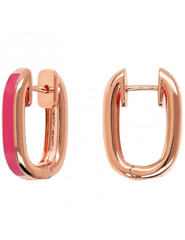 Orecchini Bronzallure - Smalti-Cerchio-Smalto Fucsia-WSBZ02122.FUCHSIA 2
