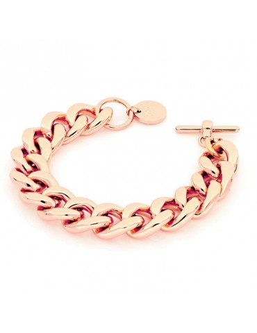 Unoaerre Woman's Bracelet - in Rose Bronze Groumette Chain - 0