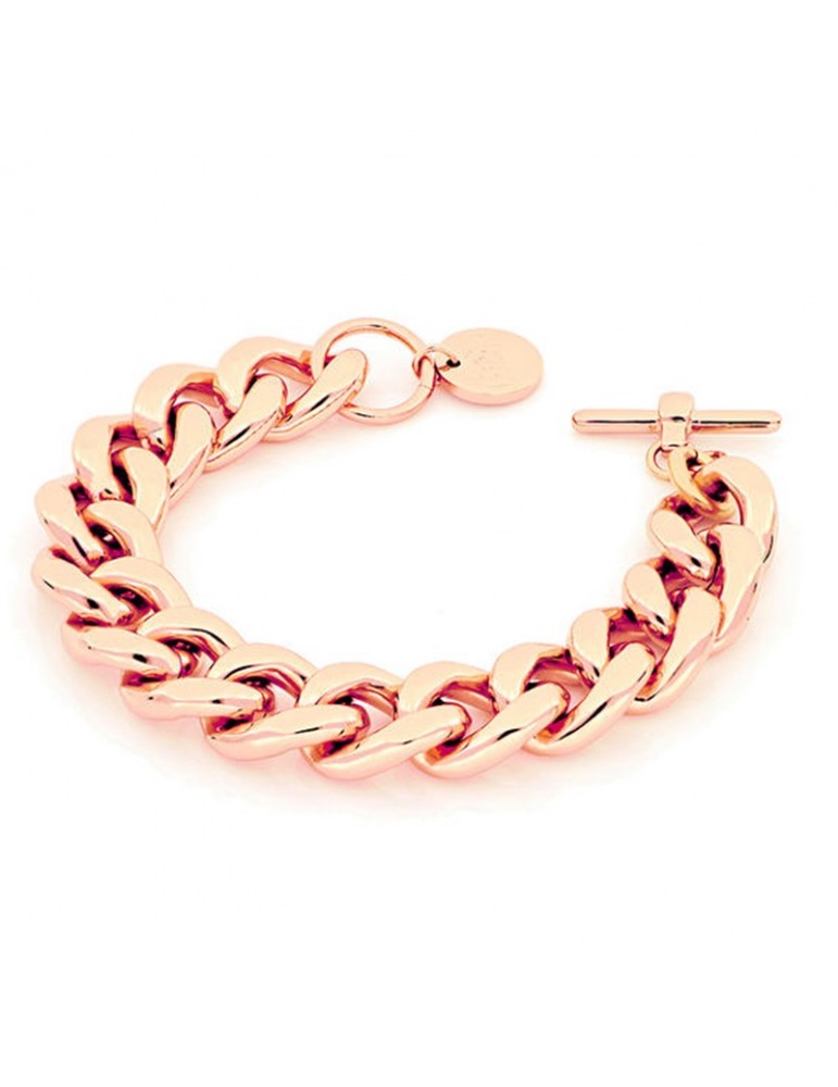 Unoaerre Woman's Bracelet - in Rose Bronze Groumette Chain - 0
