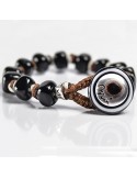 Moi bracelet - San Lorenzo - Pearls - Black Murano glass - SANLORENZO