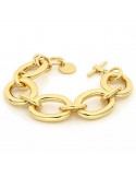 Unoaerre Woman's Bracelet - in Yellow Bronze Forzatina Chain - 0
