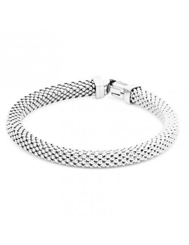 Bracciale Unoaerre Donna - in Bronzo Bianco Catena Stretch - 0