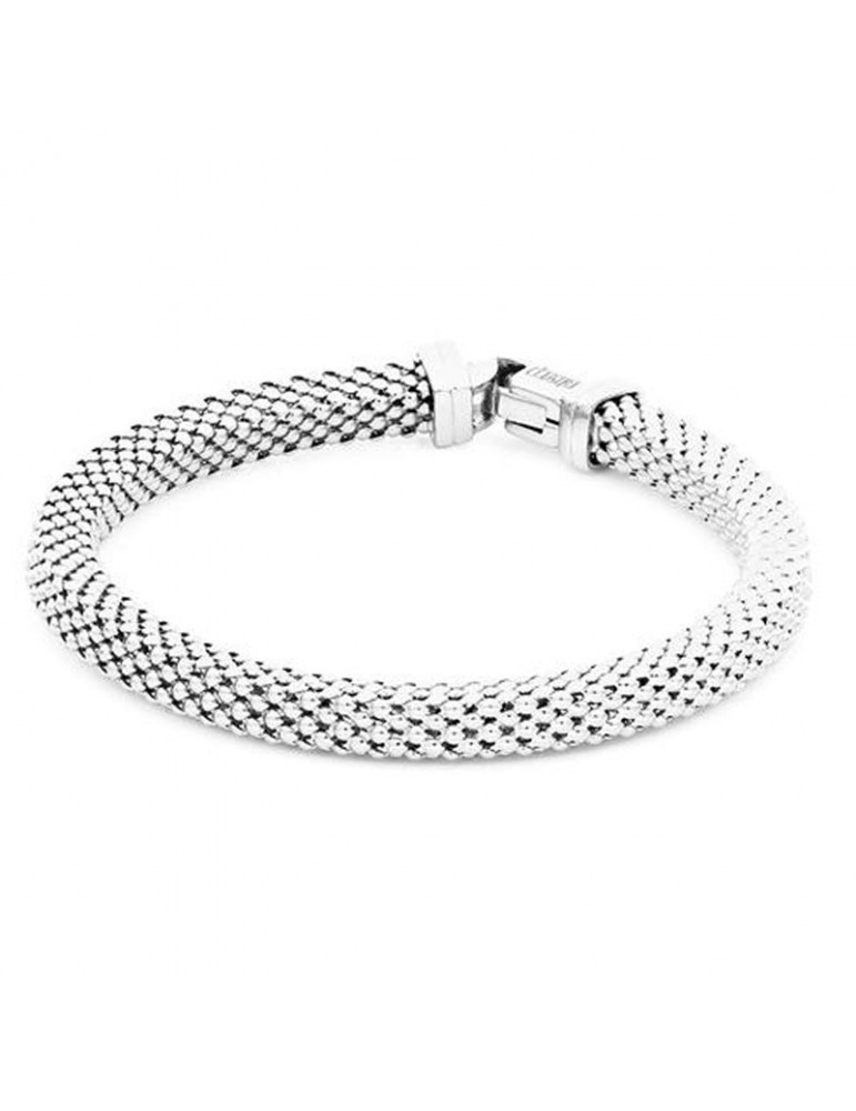 Bracciale Unoaerre Donna - in Bronzo Bianco Catena Stretch - 0