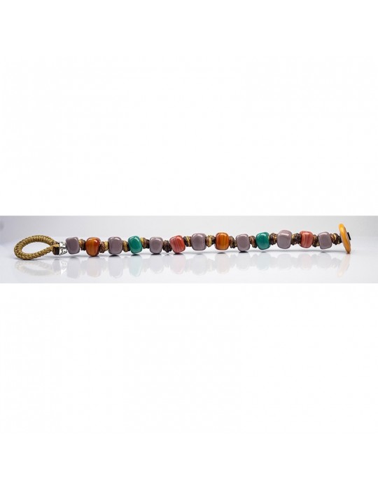 Moi bracelet - Picardy - Murano glass - Powder - Greens - PICARDY