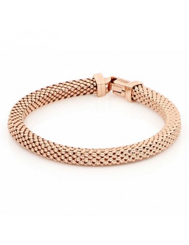 Bracciale Unoaerre Donna - in Bronzo Rosa Catena Stretch - 0