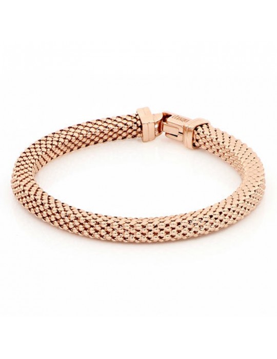 Bracciale Unoaerre Donna - in Bronzo Rosa Catena Stretch - 0