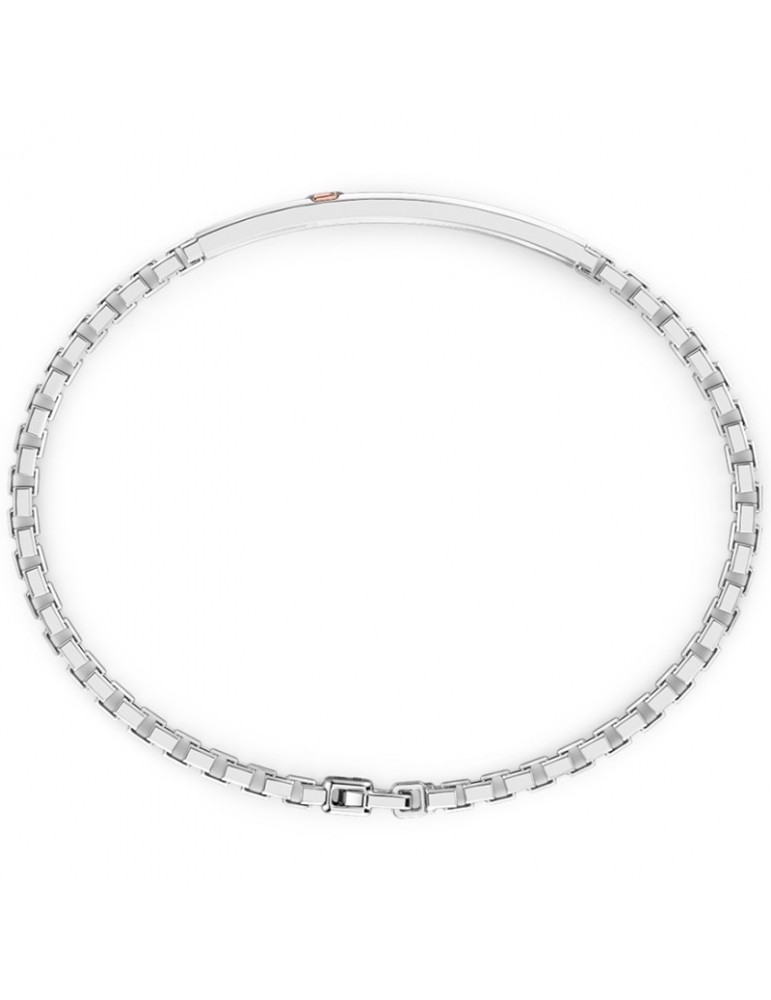 Zancan Bracelet - Insignia 925 - Silver 925% - Black Spinels-EXB732R