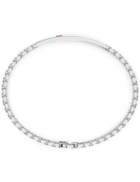 Bracciale Zancan - Insignia 925 - Argento 925% - Spinelli Neri-EXB732R