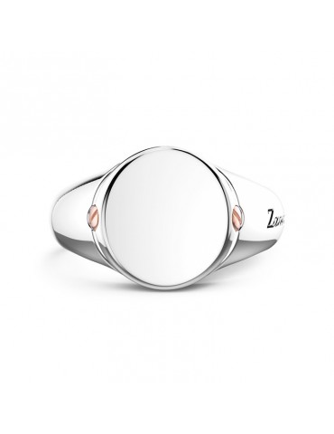 Zancan Ring - Insignia 925 Chevalier - Screws - 18 Kt Rose Gold -ESA056R 2