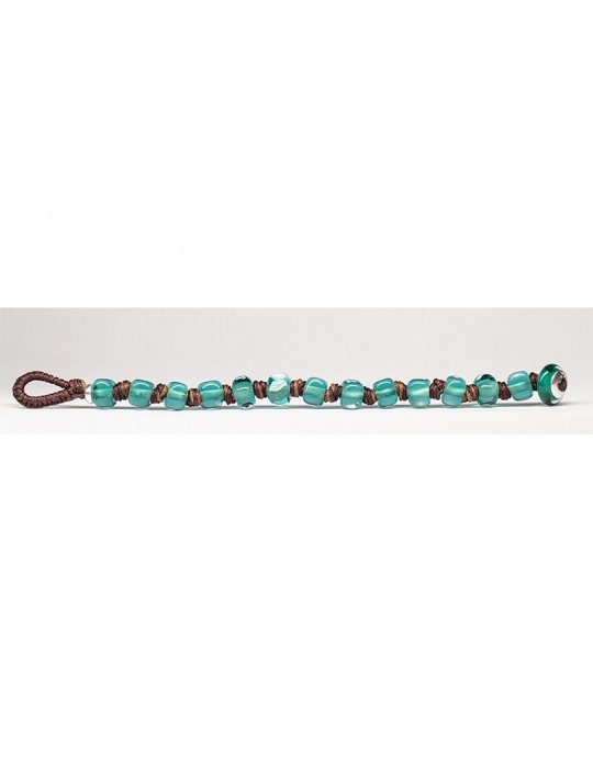 Moi Bracelet - Mint Murano Glass - Transparent Turquoises - MINT