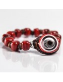 Bracciale Moi - Carminio - Vetro di Murano - Rosso Scuro - CARMINIO