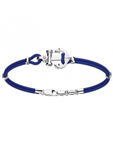 Zancan Bracelet with Blue Anchor for Men - 0