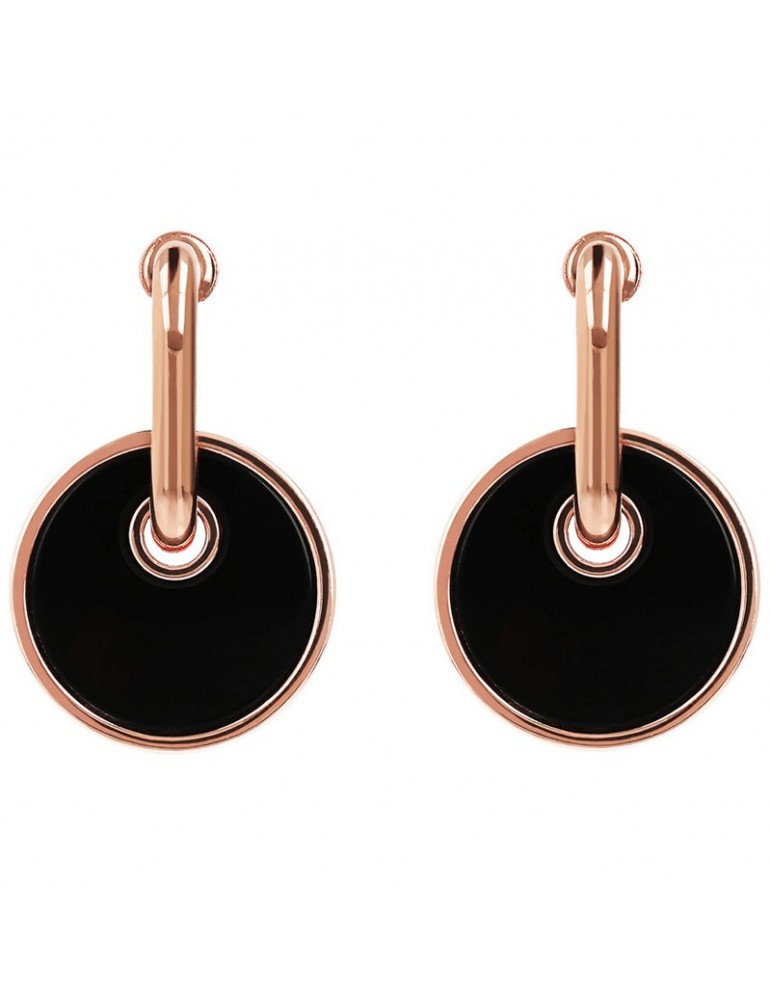 Orecchini Bronzallure - Alba - Pendente - Onice Nero - WSBZ02088.BO