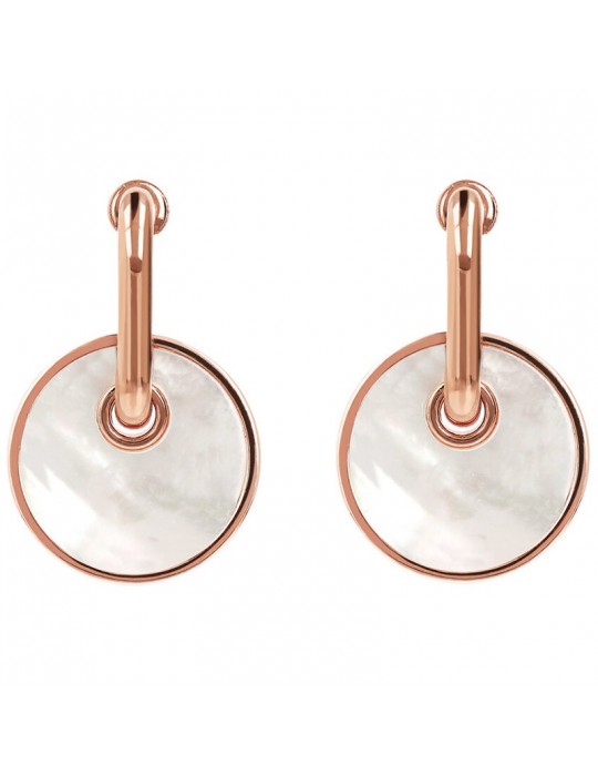 Orecchini Bronzallure - Alba - Pendente - Perla Piatta - WSBZ02088.WM