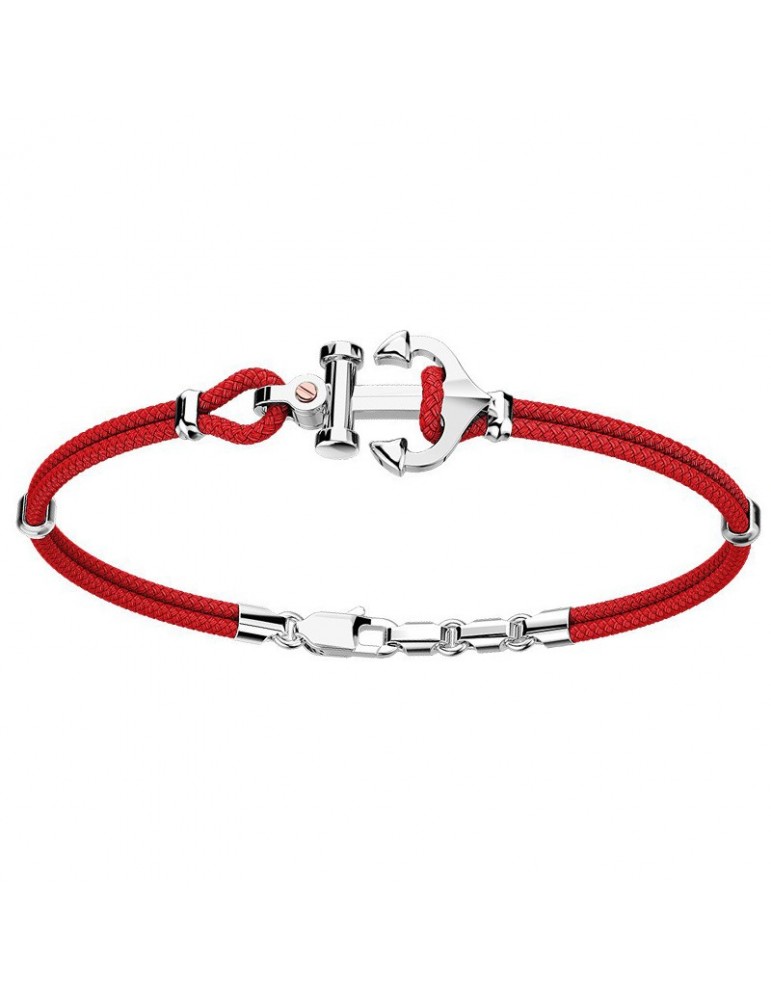 Bracciale Zancan Uomo - Regata - Kevlar - Rosso - Ancora - EXB619RRO