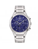 Bulova Men's Watch - Curv Dress Chronograph 44mm Blue - 0